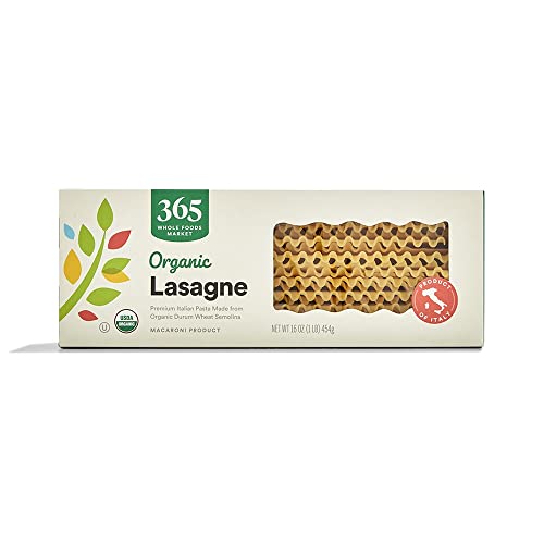 365 by Whole Foods Market, Organic Lasagne, 16 Ounce