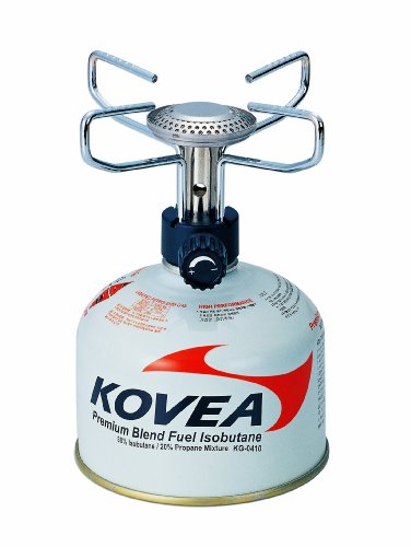 Kovea Backpackers Camping Stove, Small, Silver