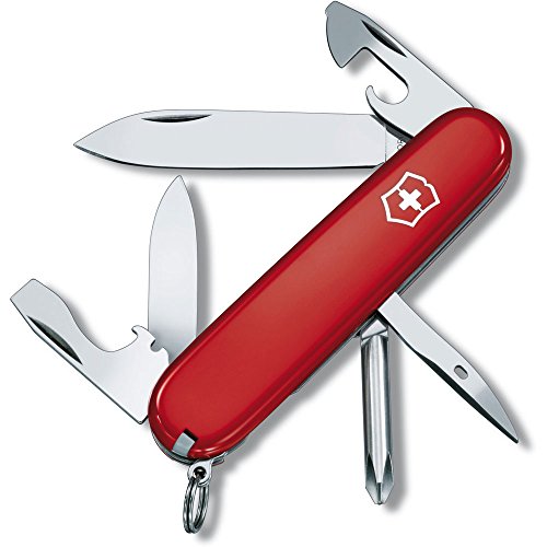 Victorinox Swiss Army Tinker Pocket Knife, Red, 91mm (53101)