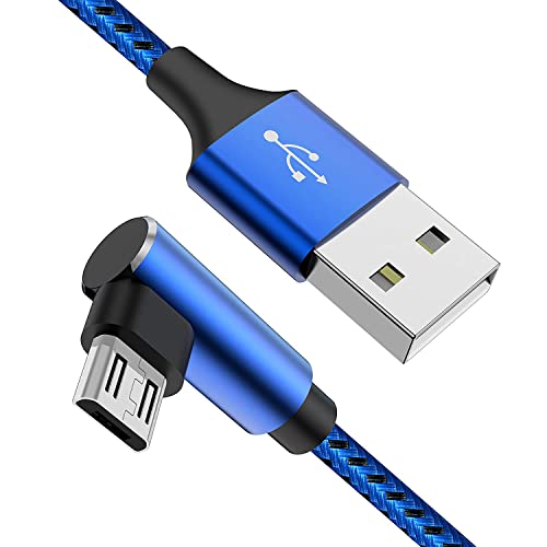 Micro USB Cable, 3 Pack 10/6/3ft Android Charger, Charging Cable, Android Charger Fast Charging, Phone Charger Android, USB to Micro USB Cable, Android Charging Cable, Android Charger Cord（Blue）