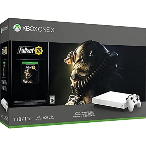 Microsoft Xbox One X Fallout 76 White Special Edition 1TB - Xbox One
