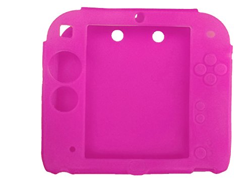 Protective Soft Silicone Rubber Gel Skin Case Cover for Nintendo 2DS (RR)