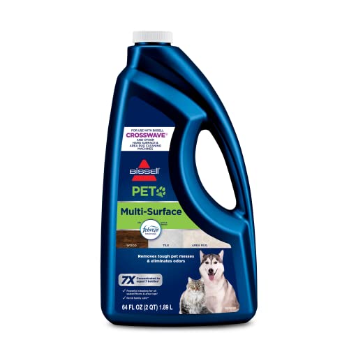 Bissell Pet Multi-Surface Febreze Freshness for Crosswave and Spinwave (64 oz), 22951, 64 Ounce, 64 Fl Oz