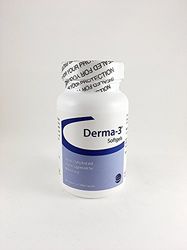 Derma-3 Softgels For Medium Breeds, 60 Capsules