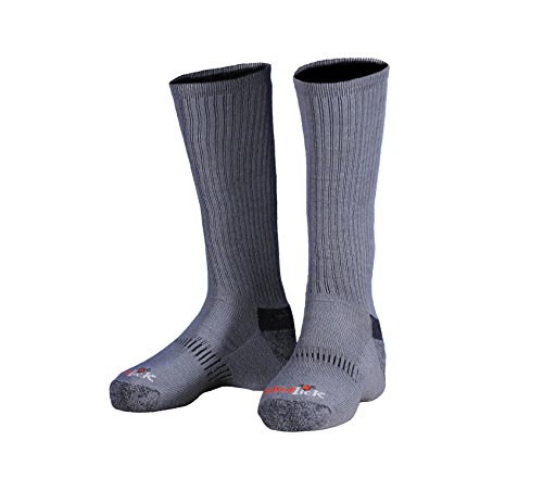 Gamehide ElimiTick Long Boot Sock (Carbon, X-Large)