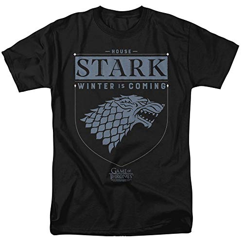 Game of Thrones House Stark Sigil Unisex Adult T-Shirt, House Stark Sigil, X-Large