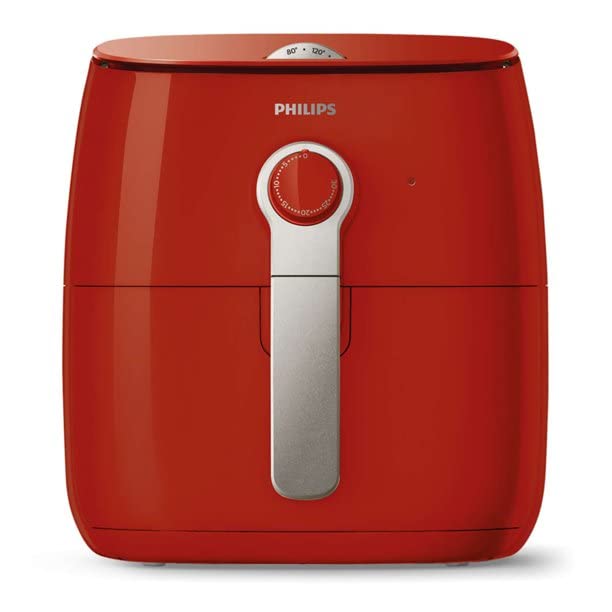 Philips Viva Turbostar Multi-Cooker Low-Fat Airfryer - Red Hd9621/36