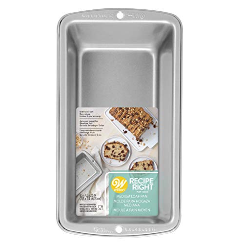 Wilton Recipe Right Medium Bread Loaf Baking Pan - 8 1/2' x 4 1/2'