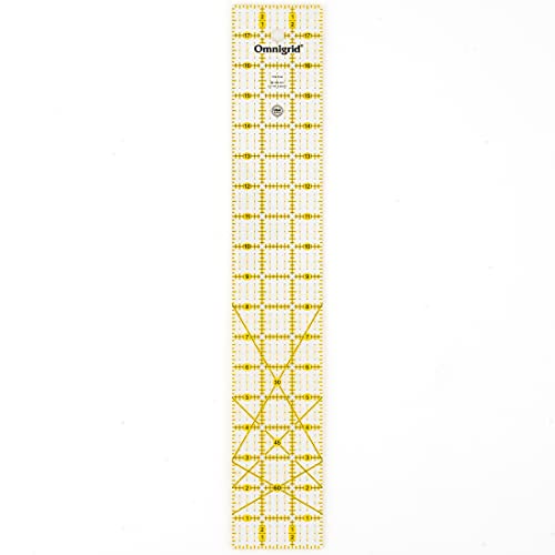 Omnigrid 3 Inch By 18 Inch Angles Ruler