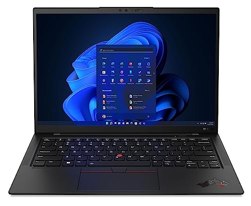 Lenovo Gen 11 ThinkPad X1 Carbon Laptop with Intel Core i7-1365U vPro Processor, 14' WUXGA 100% sRGB Non-Touch Display, 32GB LPDDR5 RAM, 1TB Gen4 Performance SSD, Thunderbolt, and Windows 11 Pro