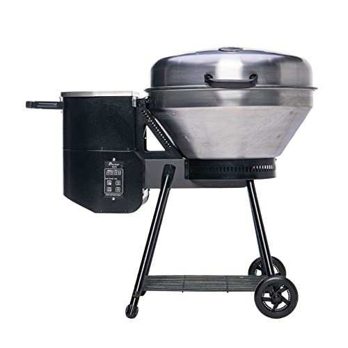 recteq RT-B380 Bullseye Wood Pellet Grill - Electric Pellet Smoker Grill, BBQ Grill, Outdoor Grill - Uses 100% Wood Pellets - Ribs, Brisket, Chicken, Pork Chops - Grill, Sear, Smoke, and More!