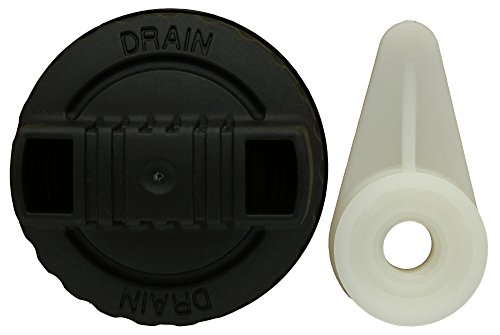 Ridgid VT2561 Genuine OEM Plastic Filter Nut and Drain Cap Kit for Pre-2010 Ridgid Wet/Dry Vacuums