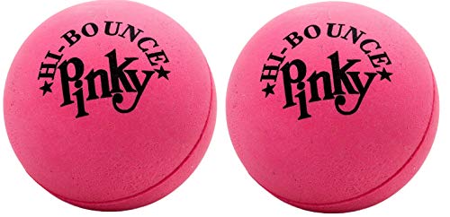 JA-RU Hi-Bounce Pinky Ball (2 Pack). Rubber Bouncy Balls for Kids. Small Pink Stress Relief Toy. Indoor & Outdoor Sport Party Favors. Bouncing Throwing Play Therapy.976-2