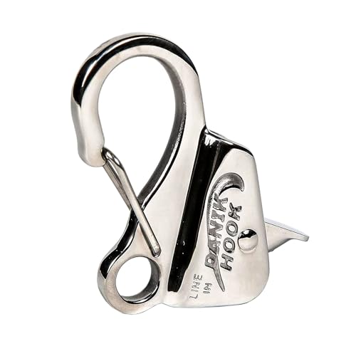 Danik Hook Stainless Steel, Easy to Use, Knotless Anchor System with Quick Release (Rope Not Included), Holds 8000 lb.