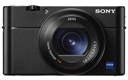 Sony RX100VA (NEWEST VERSION) 20.1MP Digital Camera: RX100 V Cyber-shot Camera with Hybrid 0.05 AF, 24fps Shooting Speed & Wide 315 Phase Detection - 3” OLED Viewfinder & 24-70mm Zoom Lens - Wi-Fi