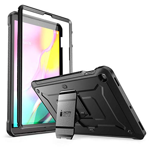 SUPCASE Unicorn Beetle Pro Series Case for Galaxy Tab S5e Case, Full-Body Rugged Protective Case with Built-in Screen Protector for Samsung Galaxy Tab S5e 10.5' 2019 Model (SM-T720/T725) (Black)