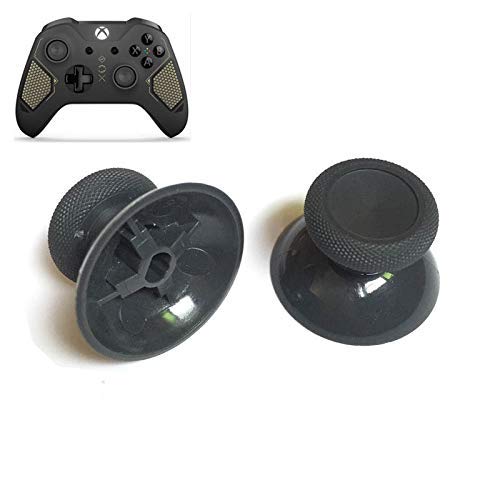 2PCS 3D Analog Joystick Cap Thumb Stick Cap Thumbstick Replacement for Xbox One Slim Xbox One Xbox One Elite Controller (Gray)