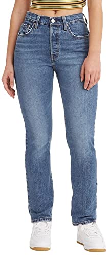 Levi's Women's 501 Original Fit Jeans, (New) Medium Indigo Worn in, 28 Regular