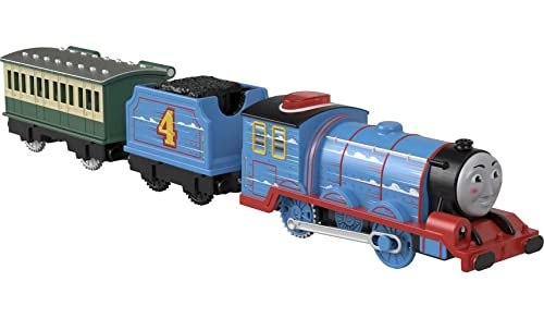 Thomas & Friends Fisher-Price Talking Gordon,battery powered motorized toy train with character sounds and phrases for preschool kids 3 years and up