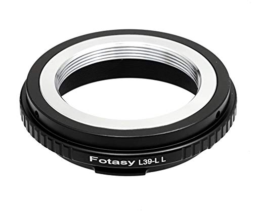 Fotasy Copper M39 Lens to Leica L Adapter, Infinity Focus, Leica M39 39mm Lens Adapter for Leica TL SL Panasonic S Mount, fits on Leica SL/Leica TL2/ Leica TL/ Leica T &Panasonic Lumix S1 S1R