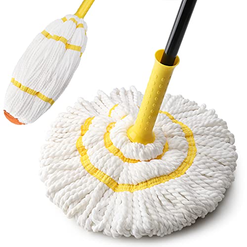 KeFanta Self-Wringing Twist Mop with Microfiber Twist Mop Refill