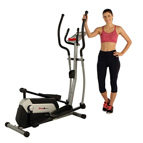 FITNESS REALITY Ei7500XL Bluetooth Smart Cloud Fitness Magnetic Elliptical, 18” Stride, Goal Setting and Free App