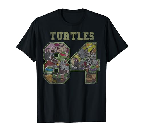 Teenage Mutant Ninja Turtles 1984 Jersey Style T-Shirt T-Shirt