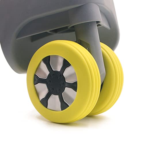 uinhuine 9Pack Luggage Suitcase Wheels Cover Carry on Luggage Wheels Cover for most 8-spinner Wheels Luggage Sets