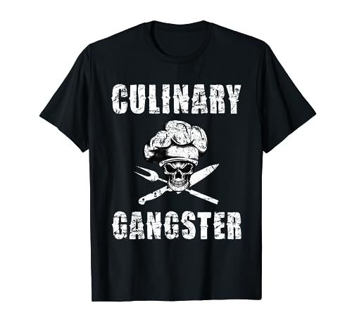 Culinary Shirt Men Women Teen Kids Culinary Gangster T-Shirt