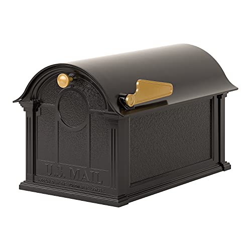 Whitehall Balmoral Mailbox - Black, Extra Large