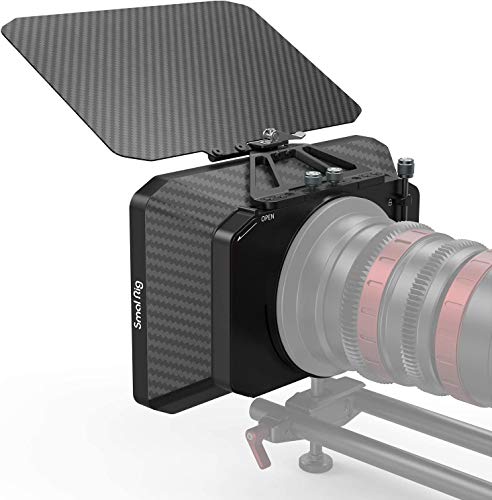 SMALLRIG Lightweight Matte Box for Mirrorless DSLR Cameras Compatible with 67mm/ 72mm/77mm/82mm/114mm Lens - 2660