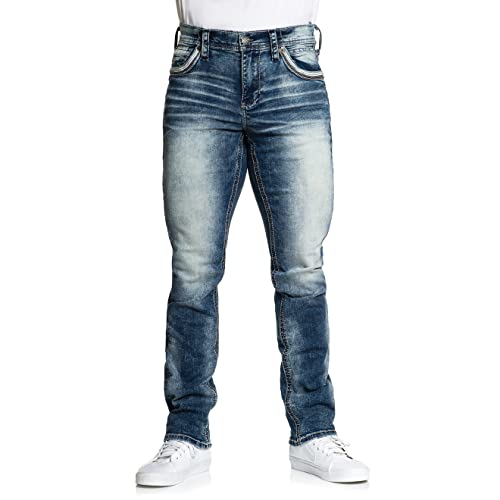 American Fighter Men's Defender Void Miller Skinny Jeans