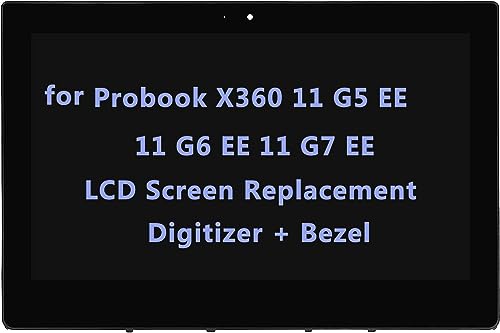 L83961-001 L83960-001 Original New Screen Replacement for HP Probook X360 11 G5 EE 11 G6 EE 11 G7 EE LCD Touch Screen Display Digitizer Assembly