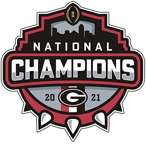 UGA Georgia Bulldogs National Championship 4' Decal