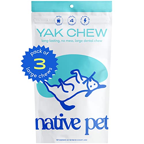 Native Pet Yak Chews (3 Large Chews)