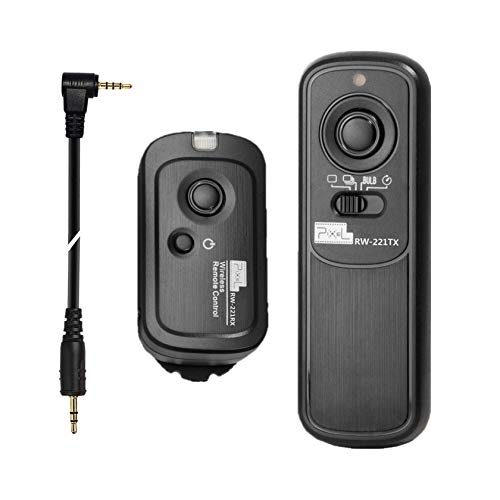 Pixel DSLR Wireless Shutter Release Remote Control L1 for Panasonic RM-L1AM S5 S1 G95 G91 G90 G9 G10 G70 GH3 GH4 GH5 GH6 GX7 G85 G81 FZ50K FZ100 FZ200 FZ1000 FZ2500 FZ2000 FZ330 FZ30GX7 Remote Shutter