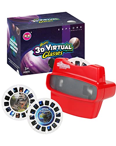SeptCity 3D View Toy for Kids with 2 Reel