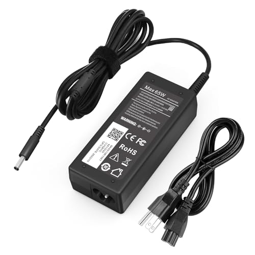 65W Charger for Dell Laptop Charger,AC Adapter for Dell Inspiron 15 3000 5000 Series 15-3552 3555 3558 3565 3567 5551 5552 5555 5558 5559 Laptop Power Supply Cord