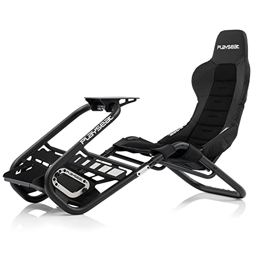 Playseat Trophy Sim Racing Cockpit | High Performance Racing Simulator Cockpit | Supports Direct Drive | Compatible with All Steering Wheels & Pedals on The Market | Supports PC & Console | Black