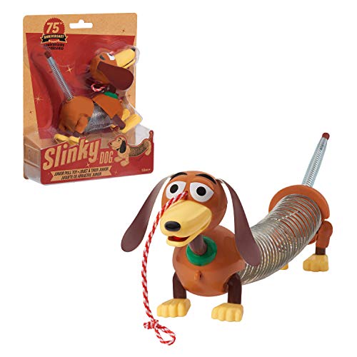 Retro Slinky Dog Jr, the Original Walking Spring Toy, Kids Toys for Ages 18 Month by Just Play