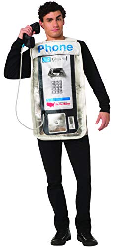 Rasta Imposta Pay Phone Unisex Adult Halloween Costume with 3 Ring Sounds