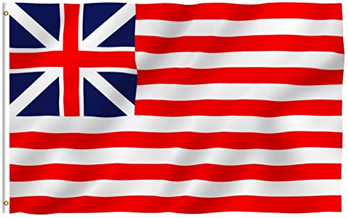 Anley Fly Breeze 3x5 Foot Grand Union Flag - Vivid Color and Fade Proof - Canvas Header and Double Stitched - Continental Colors Flags Polyester with Brass Grommets 3 X 5 Ft