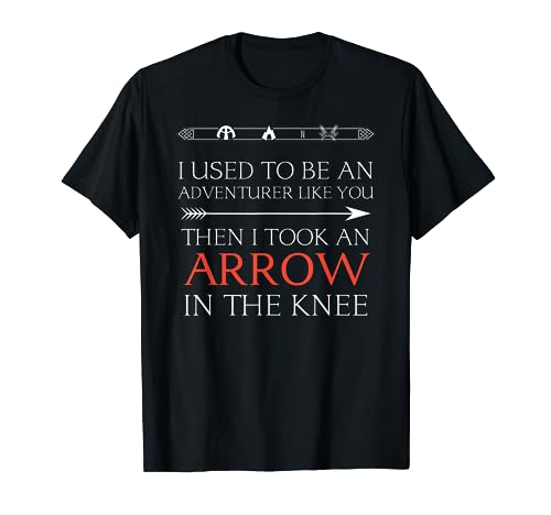 Funny I Used To Be An Adventurer Like You T-Shirt
