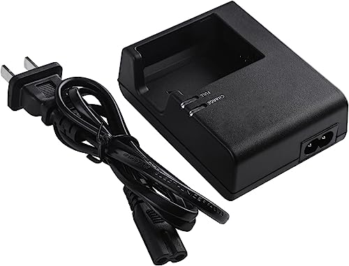 LP-E10 LC-E10 LC-E10C Quick Battery Charger for Canon: EOS Rebel T7 T6 T5 T3 T100 4000D 3000D 2000D 1500D 1300D 1200D 1100D DSLR Digital Camera Kiss X50 Battery Power Supply Cord