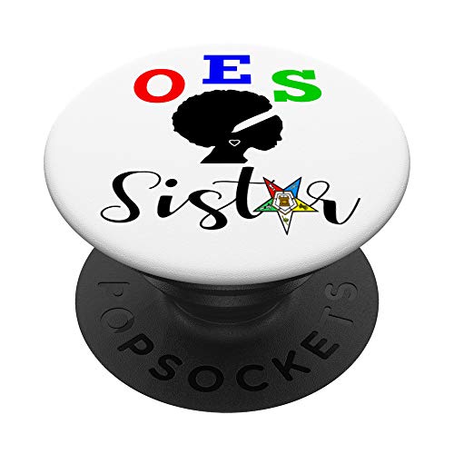 OES Order of the Eastern Star - Sistar - Sisterhood PopSockets PopGrip: Swappable Grip for Phones & Tablets