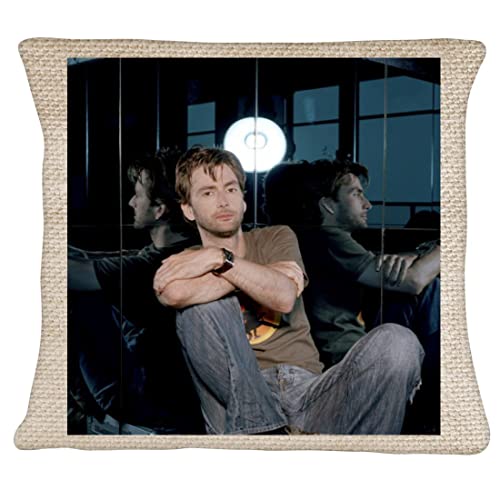 David Tennant - Pillow Cover Case FCA #FCAG553930, 18X18, Oatmeal