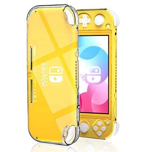 ECHZOVE Protective Case for Nintendo Switch Lite, Hard Clear Case for Switch Lite not Fit with Skins