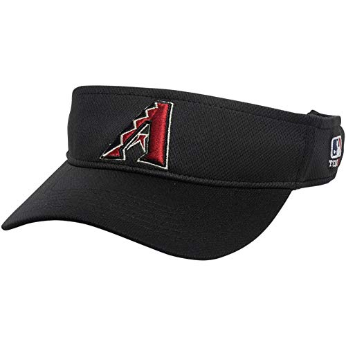 MLB Official Replica Baseball Visor Various Team Hat Adjustable MLB Licensed , Arizona Diamondbacks - Home