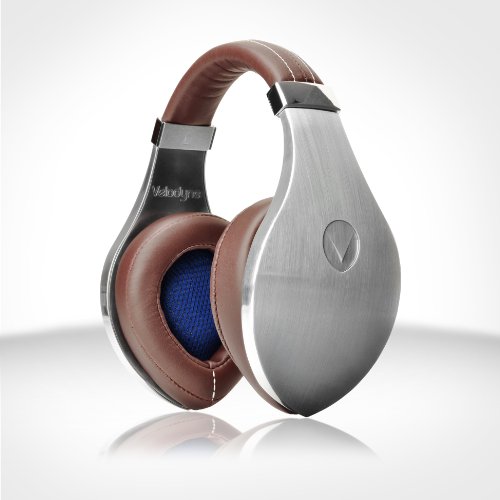 Velodyne vTrue Over Ear Reference Headphones- Brushed Aluminum