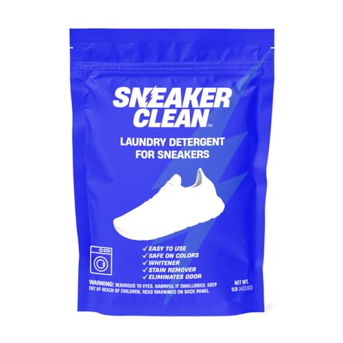 Sneaker Clean Shoe Cleaner Kit 1lb – Sneaker Whitening Powder Stain Remover – Washing Machine Sneaker Deodorize Powder (1lb)